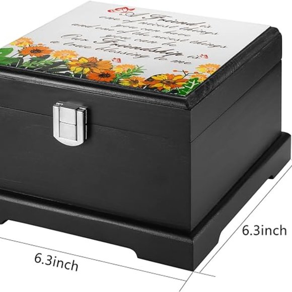 ADMLC Wooden Friendship Decorative Box - Picture 4 of 4